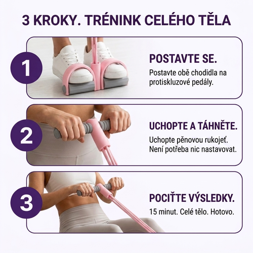 Femora Fit™ Odporová cvičební guma pro celé tělo