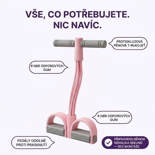Femora Fit™ Odporová cvičební guma pro celé tělo
