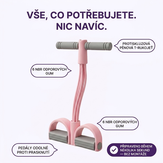 Femora Fit™ Odporová cvičební guma pro celé tělo